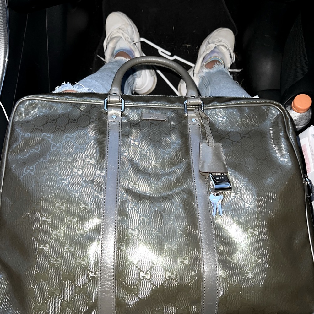 Authentic Gucci Imprime Briefcase - image 5